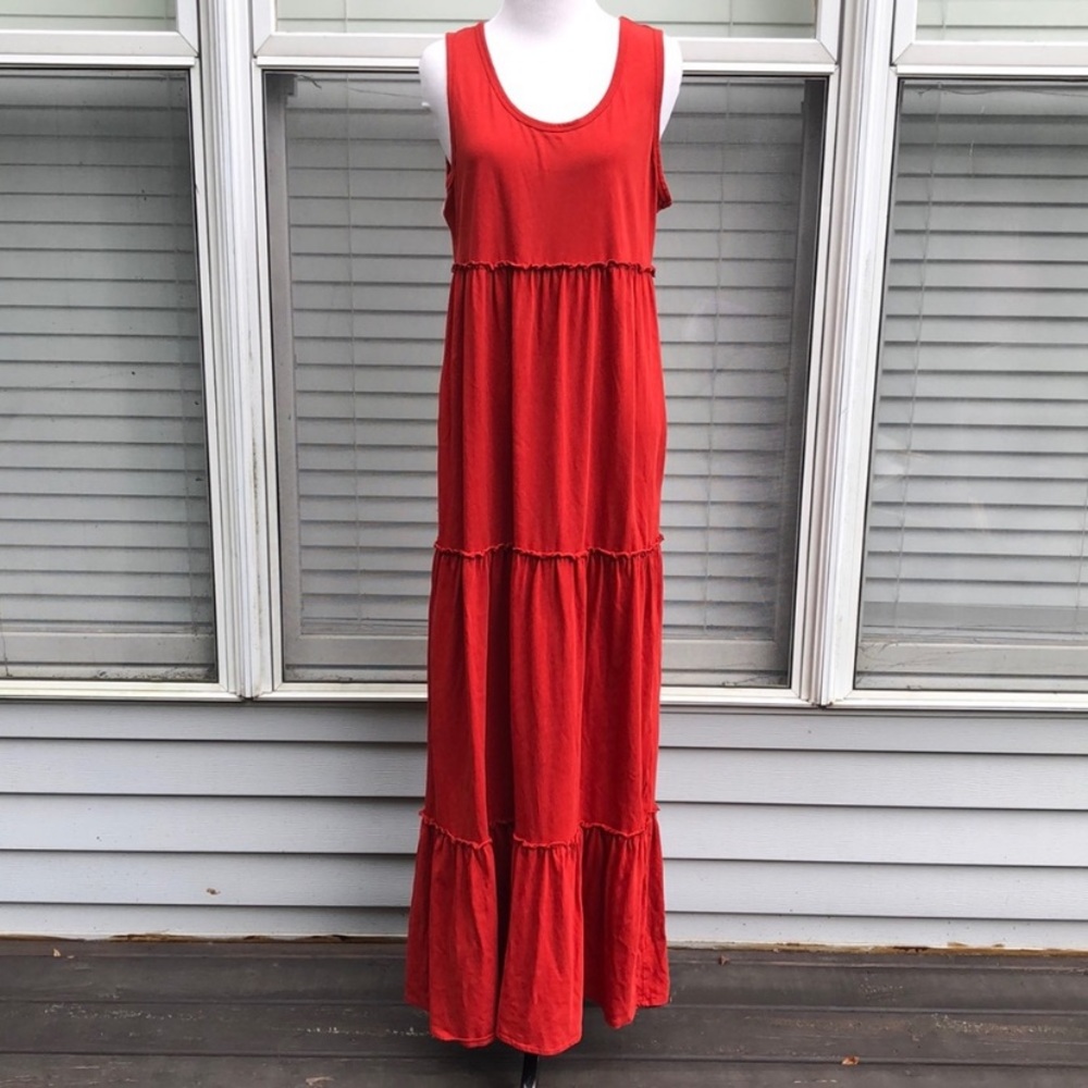 J.Jill Tiered Tank Dress